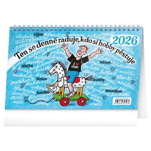 Stolový kalendár 2026 Naše hobby - Kamila Skopová