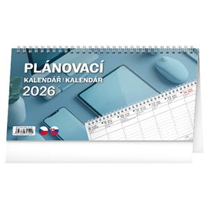 Stolový kalendár 2026 Plánovací CZ/SK