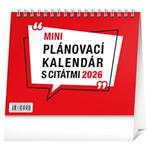 Stolový kalendár 2026 Plánovací s citátmi