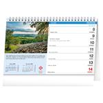 Stolový kalendár 2026 Po Česku chodníkmi Via Czechia