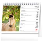 Stolový kalendár 2026 Poézia koní