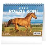 Stolový kalendár 2026 Poézia koní