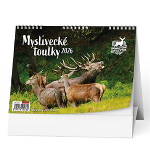 Stolový kalendár 2026 Poľovnícke potulky