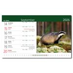 Stolový kalendár 2026 - Poľovnícky kalendár