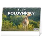 Stolový kalendár 2026 Poľovnícky