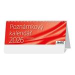 Stolový kalendár 2026 - Poznámkový kalendár OFFICE
