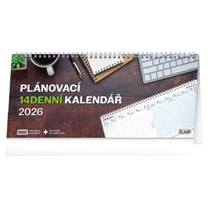 Stolový kalendár 2026 Pracovný – 14-dňový