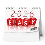 Stolový kalendár 2026 Pracovný kalendár EASY