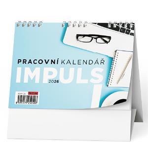 Stolový kalendár 2026 Pracovný kalendár IMPULS I