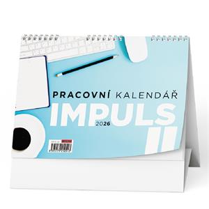 Stolový kalendár 2026 Pracovný kalendár IMPULS II