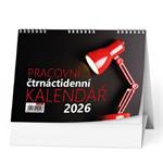 Stolový kalendár 2026 Pracovný kalendár Štrnásťdňový