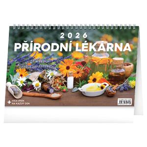 Stolový kalendár 2026 Prírodná lekáreň