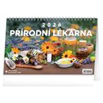 Stolový kalendár 2026 Prírodná lekáreň