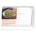 Stolový kalendár 2026 Recepty za kačku