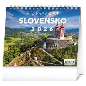 Stolový kalendár 2026 Rozprávkové Slovensko