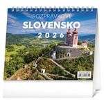 Stolový kalendár 2026 Rozprávkové Slovensko