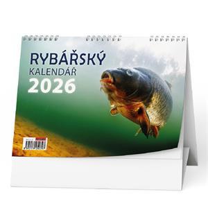 Stolový kalendár 2026 Rybársky kalendár
