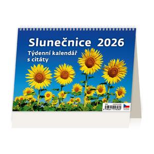 Stolový kalendár 2026 - Slnečnica