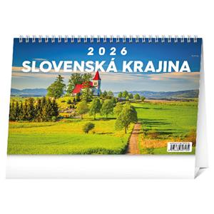 Stolový kalendár 2026 Slovenská krajina