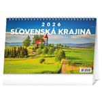 Stolový kalendár 2026 Slovenská krajina