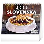 Stolový kalendár 2026 Slovenská kuchyňa