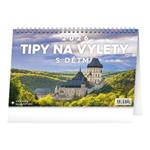 Stolový kalendár 2026 Tipy na výlety s deťmi
