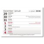 Stolový kalendár 2026 - Týždenný kalendár s citátmi