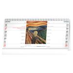 Stolový kalendár 2026 Umenie – 14-dňový