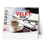 Stolový kalendár 2026 Veľký rok