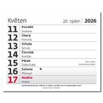 Stolový kalendár 2026 - Vlčie maky