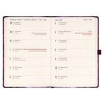 Štrnásťdňový diár/notes 2026 A5 Fialová kvety