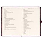 Štrnásťdňový diár/notes 2026 A5 Fialová kvety