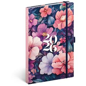 Štrnásťdňový diár/notes 2026 A5 Kytica