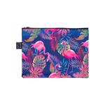 Súprava 3 taštičiek Plameniaky