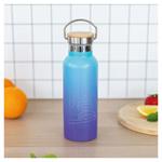 Termo fľaša Gradient modro-fialová