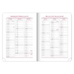 Týždenný diár 2026 A5 Ajax - zlatá