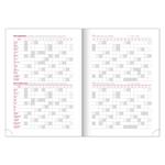 Týždenný diár 2026 A5 Aprint - čierna