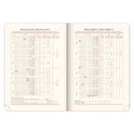 Týždenný diár 2026 A5 Diamante - olivová