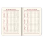 Týždenný diár 2026 A5 Essenza - čerešňa