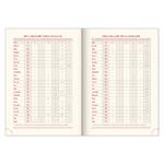 Týždenný diár 2026 A5 Essenza - slivka