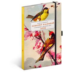 Týždenný diár 2026 A5 Zábavný kalendár Kateřiny Winterové