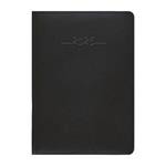 Týždenný diár 2026 Carus A5 s poznámkami - čierna