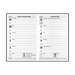 Týždenný diár 2026 Gustav PVC vreckový - čierna