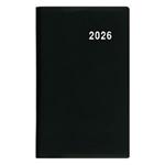 Týždenný diár 2026 Gustav PVC vreckový - čierna
