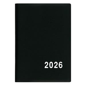 Týždenný diár 2026 Hynek PVC vreckový - čierna