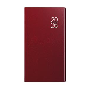 Týždenný diár 2026 Jakub Balacron vreckový - bordó