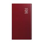 Týždenný diár 2026 Jakub Balacron vreckový - bordó