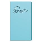 Týždenný diár 2026 Jakub Lamino Pastel vreckový - modrá