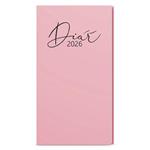 Týždenný diár 2026 Jakub Lamino Pastel vreckový - ružová