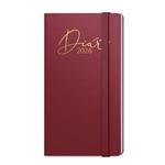 Týždenný diár 2026 Jakub Luxi vreckový - bordó